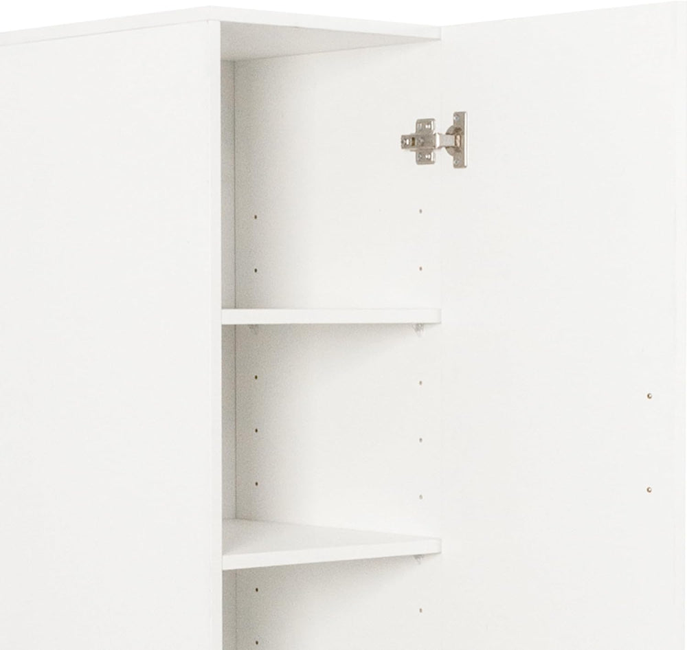 71" Spice Cabinet Pantry Cabinet for Kitchen, Tall Slim Storage Cart wit...
