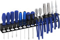Screwdriver Organizer Wall Mount, Screw Driver Holder,Metal Plier Rack Utility Tool Rack Organizers and Storage Rack for Garage Workshop Workbench Tool Chest Cart (1 PCS)
