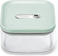 Caraway 1qt Glass Airtight Food Storage Container with Lid – Non-Toxic, BPA-Free Kitchen Storage Container – Stackable, Space-Saving Airtight Container for Dry Goods and More - Mist