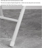 Portable Upholstered Folding Chair with Sturdy Metal Frame for Office Dining and More Comfortable and Durable