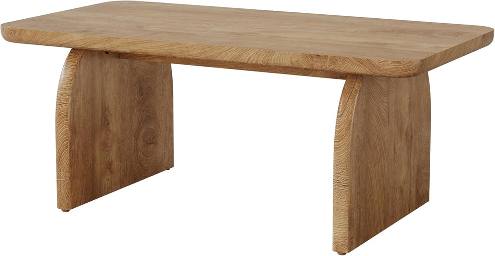 Tribesigns Rectangle Coffee Table, 47-Inch Wood Rectangular Living Room Table...