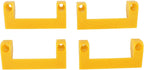Fdit Premium 4 Piece Tape Measure Holder Set, Power Tool Ladder Storage Holder for Garage Organization, Workshop Accessories