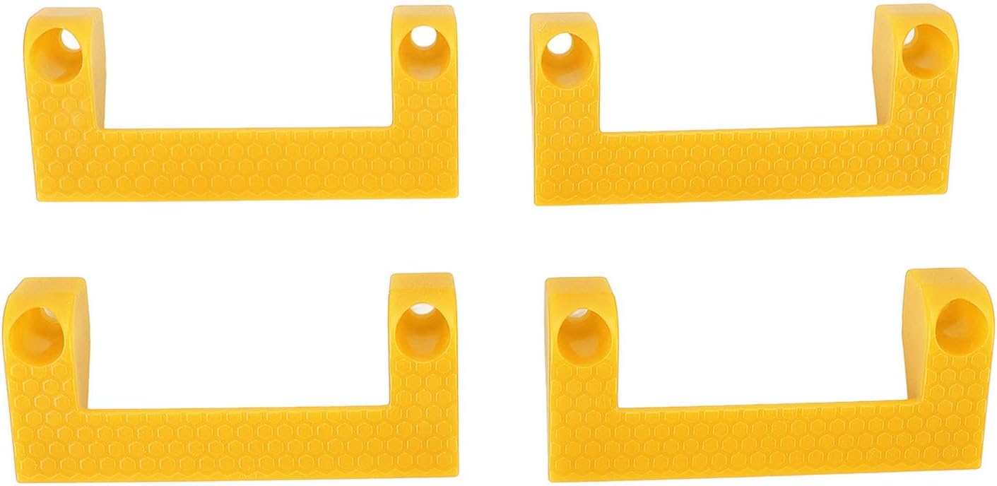 Fdit Premium 4 Piece Tape Measure Holder Set, Power Tool Ladder Storage Holder for Garage Organization, Workshop Accessories
