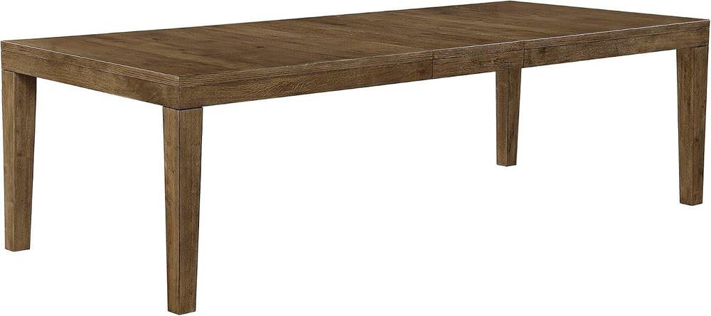 Lexicon 84-102 Inch Extendable Dining Table for 4-8 People, Large Rectangle W...