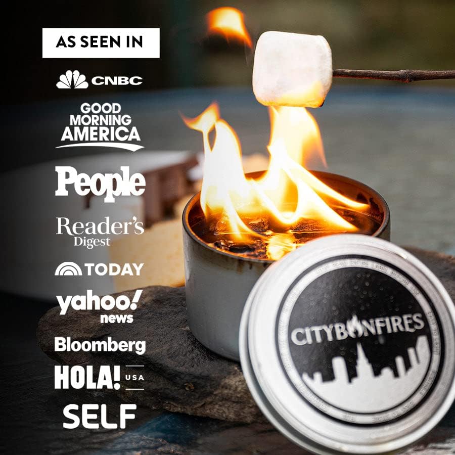 City Bonfire S'Mores Night Pack | 1 City Bonfires | Makes 4 S’Mores | Por...