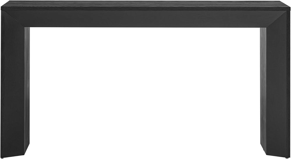 Elegant Console Table,Fireplace Design,Simple and Functional with Wood Veneer...