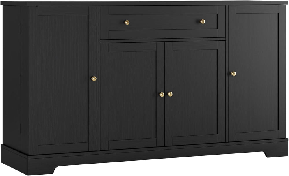 HITHOS 54" Buffet Cabinet with Storage, Modern Kitchen Buffet Sideboard ...