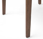 Christopher Knight Home Alva Mid-Century Modern 7 Piece Dining Set with A-Frame Table, Dark Brown and Walnut