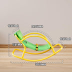 PLATPORTS Calming Sensory Rocking Chair for Kids – Balance Seat for Focus, Relaxation & Play | Indoor Outdoor Therapy Chair for Autism, ADHD & Active Kids