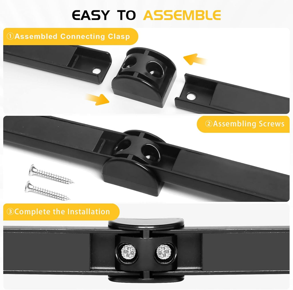 DGSL Magnetic Tool Holder Strip 10 Pack, 12In Heavy Duty Tool Organizer Magnetic Strip, Tool Magnet Bar For Garage Tool Organization