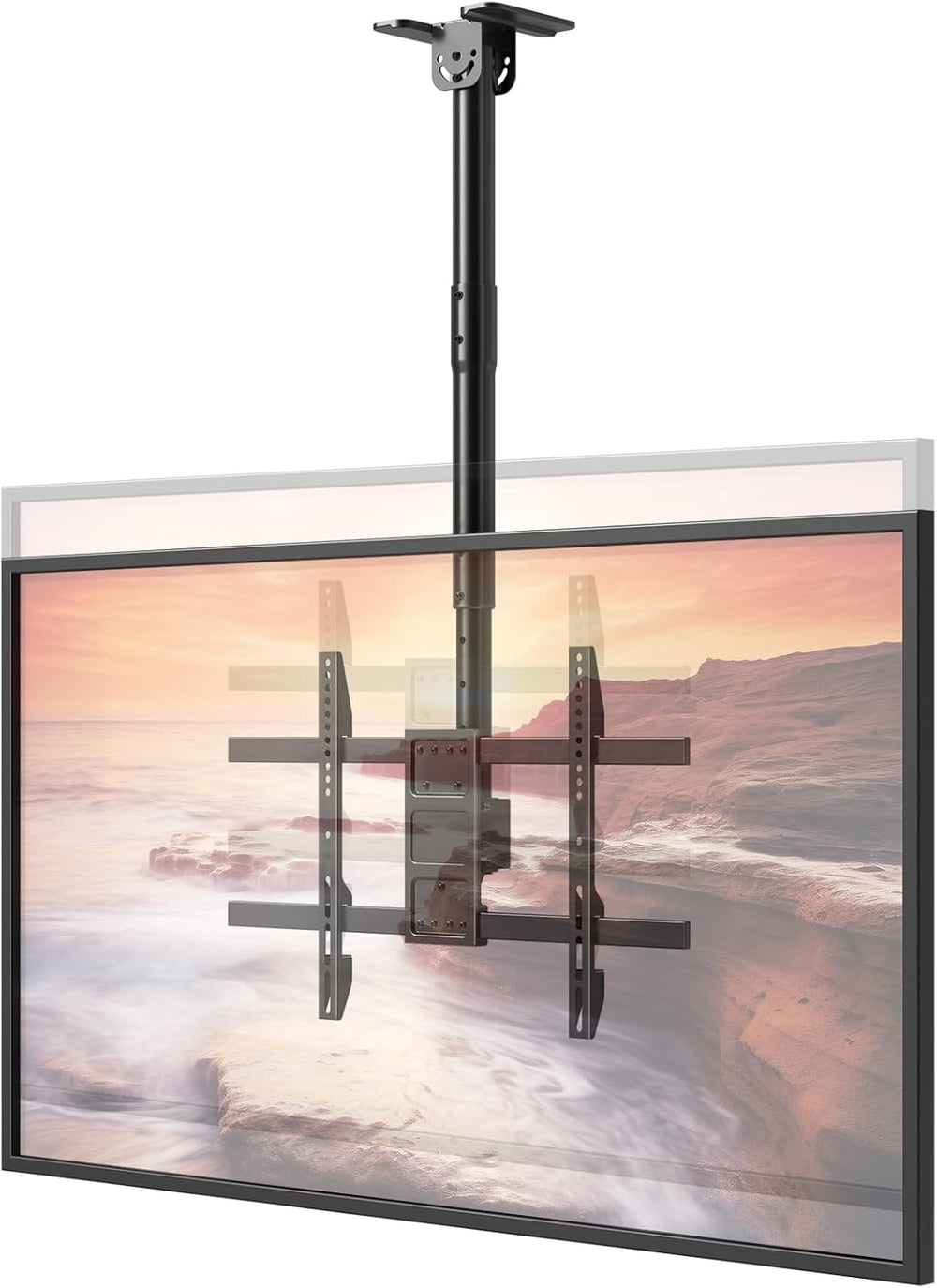 PUTORSEN Ceiling TV Mount for 43-86 Inch, Adjustable Full Motion Bracket | Su...