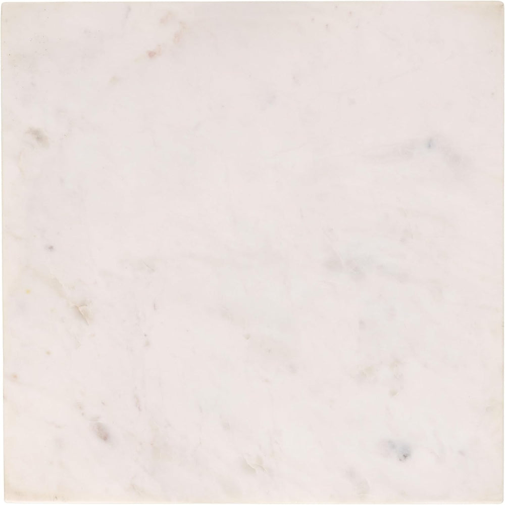 SAFAVIEH Furniture - Nadezhda Accent Table - White & Black - Marble Top M...