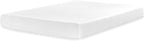 Signature Design by Ashley King Size 8 Inch Medium Firm Charcoal Gel & Green Tea Infused Memory Foam Mattress for Pressure Relief, Fiberglass Free, Mattress In A Box