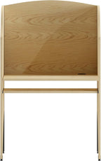 Flash Furniture Kevin Starter Study Carrel in Oak Finish