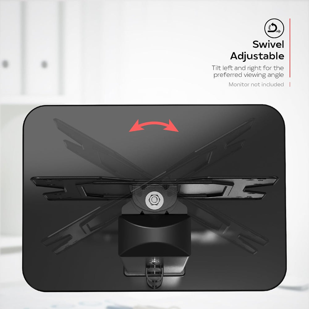 CTA Universal Tabletop Swivel TV Stand for 23-43 Inch TV's with Anti-Slip...