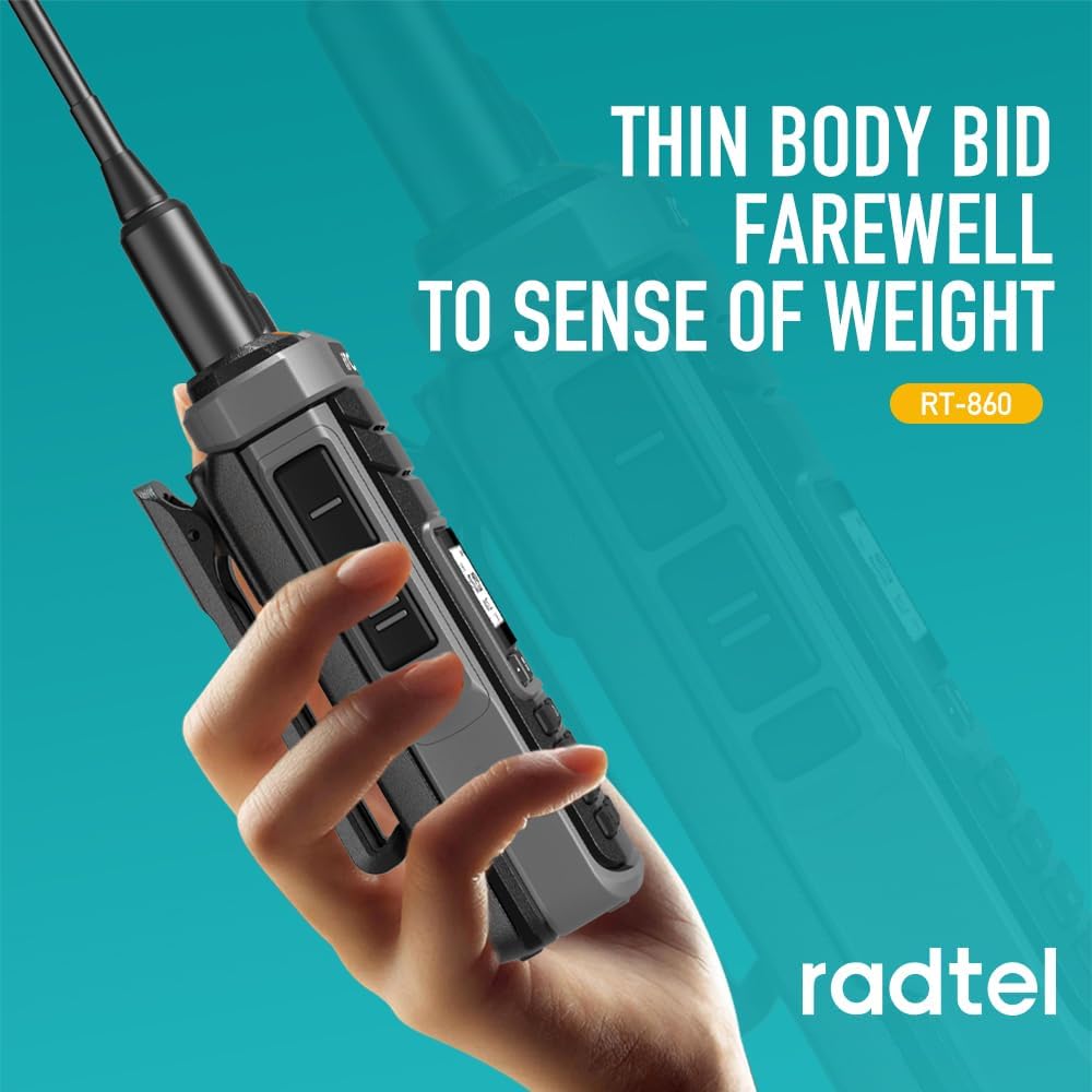 Radtel RT-860 Multi Band Ham Radio HF UHF VHF Dual Band with AM USB LSB CW CB...