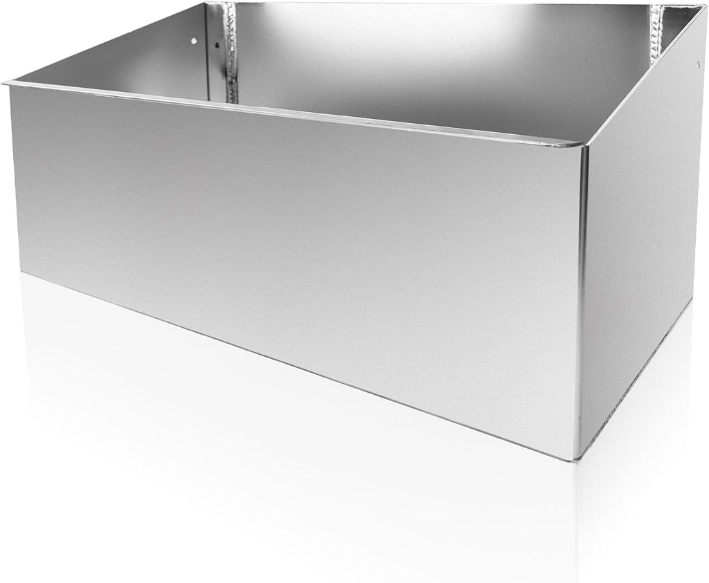 Aluminum Fuel Tank Rack Practical Kettle Shelf Storage Racks Length 23" Accommodate 2 5-Gallon Jugs Suitable for Garage Enclosed Racing Trailer Work Area Silver