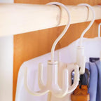 360° Rotating Four-Claw Hanger Hook for Closet Multi-Purpose Space-Saving Organizer for Bags Belts Hats and Accessories