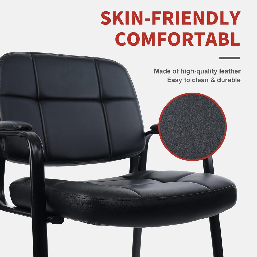 CLATINA Big & Tall Waiting Room Guest Chair Comfortable Reception Chairs ...