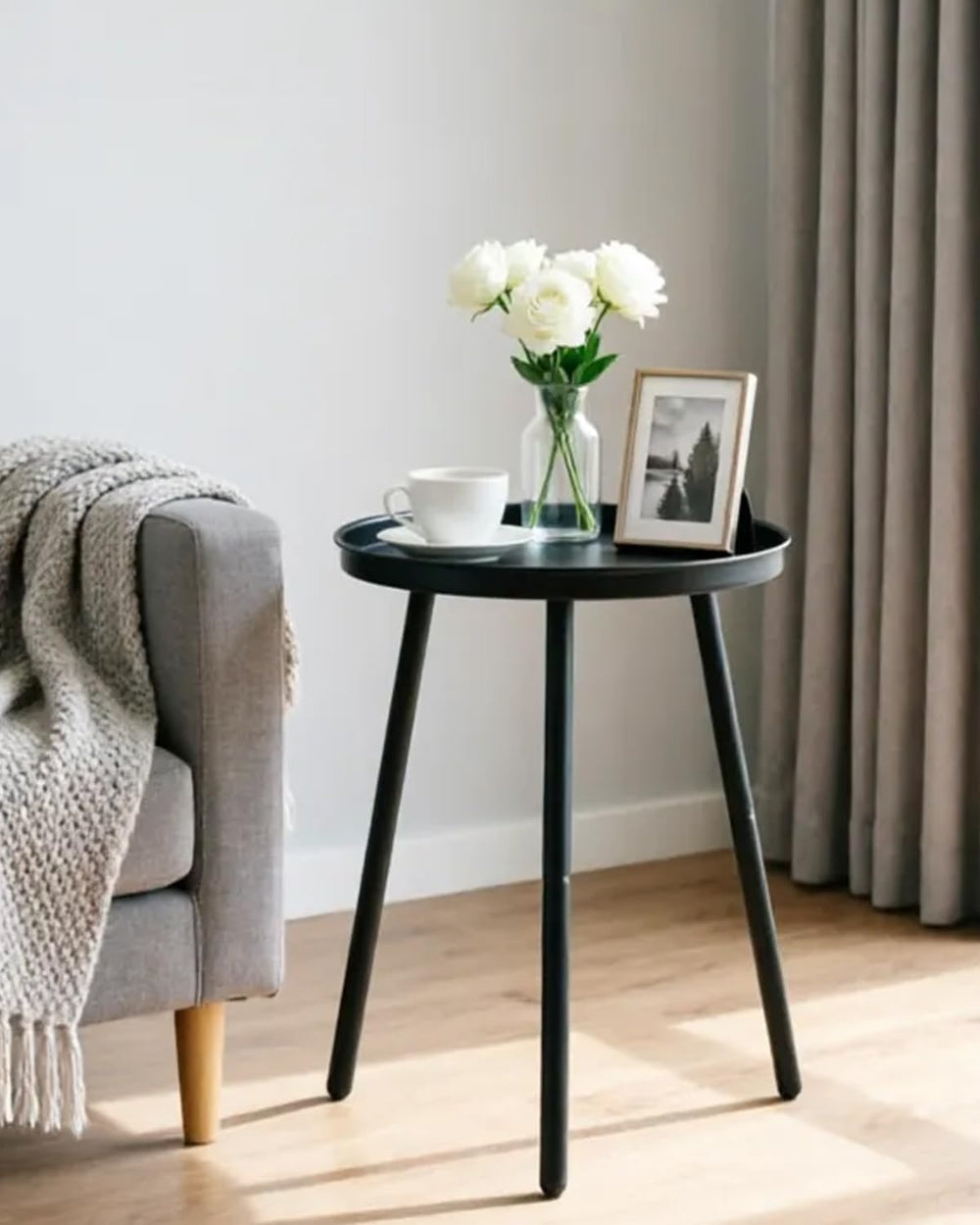 AOJEZOR Side Table: End Table for Any Room - Small Side Tables for Small Spac...