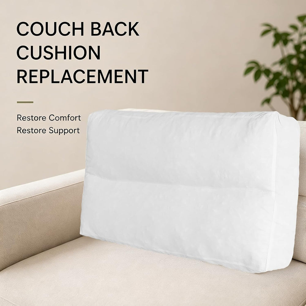 1 Pack Couch Back Cushion Replacement, 26 x 19 x 6 Inch | Odorless Resilient ...