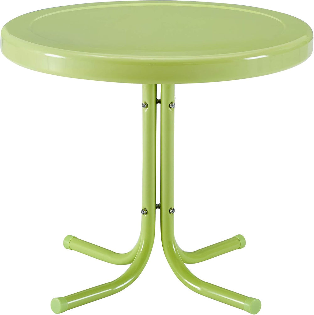 Crosley Furniture Griffith Retro Metal Outdoor Side Table