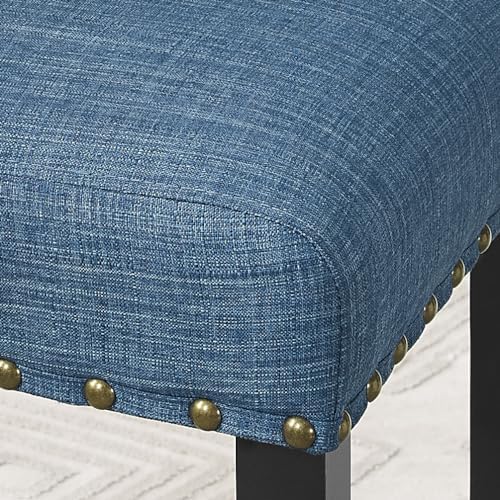 Roundhill Furniture Biony 3-Piece 36" Round Espresso Bar Table with Nail...