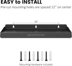 UNITEDPOWER Screwdriver Holder, Wall Mount Storage Rack Organizer for Workshop, Shed, Garage, Home, Stores up to 32 Screwdrivers or Small Tools