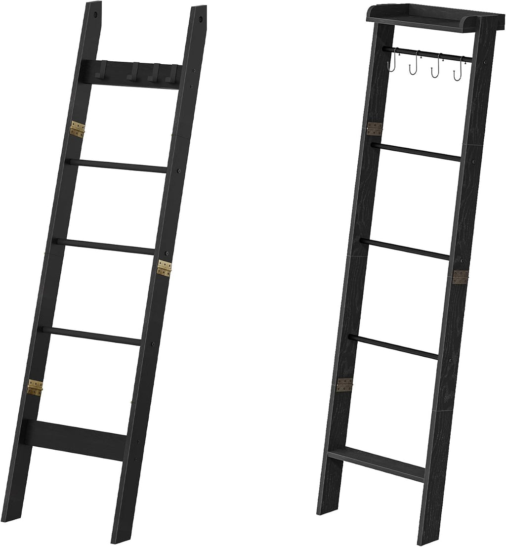 Hzuaneri Blanket Ladder Shelf for Living Room BR02104BBR35804B