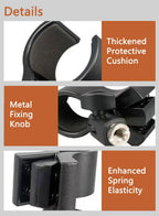 Hair Dryer Stand Holder Hands Free Adjustable Blow Dryer Stand with Universal Clamp Clip Sturdy Base