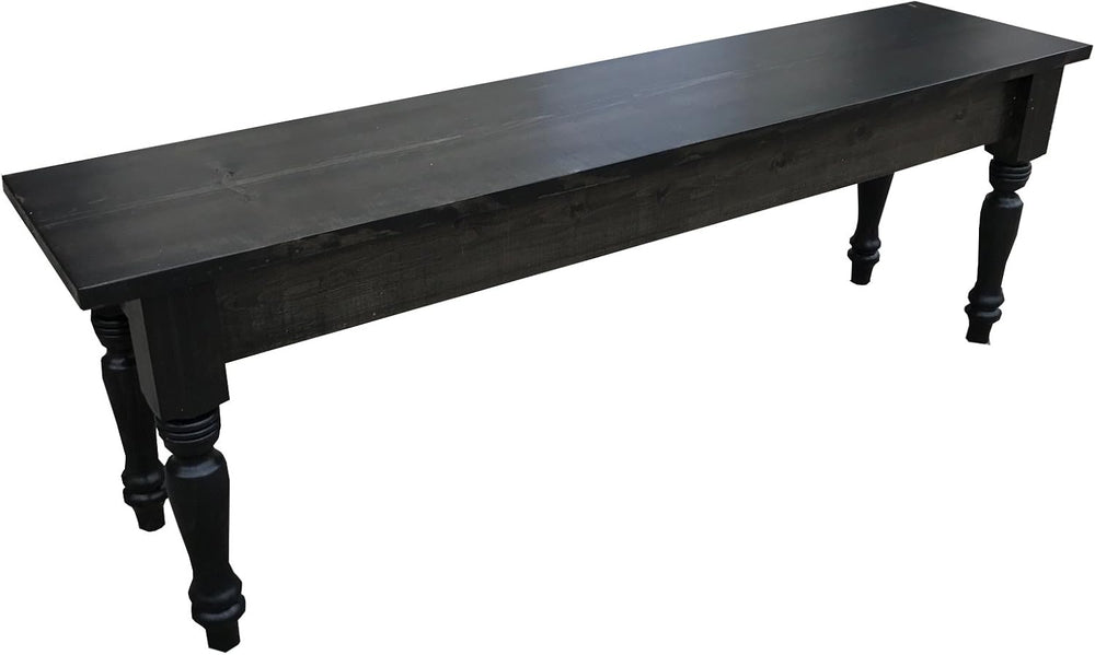 Franklin Farm Bench- Black (72)