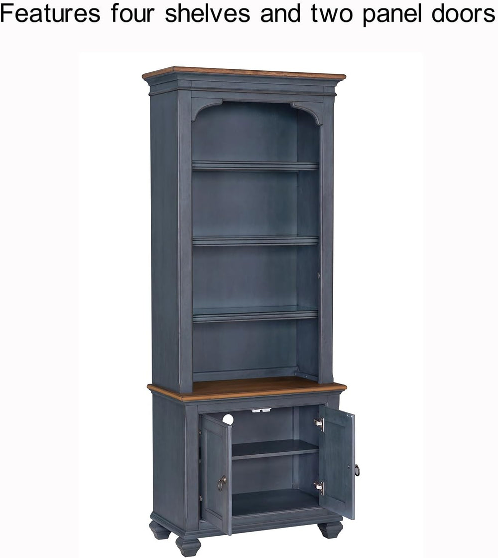84" High Kitchen Sideboard, Wooden Storage Cabinet, No Assembly Required...