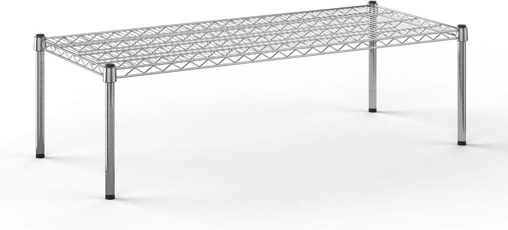 21" Deep x 48" Wide x 14" Height Wire Shelving Kit | 1-Tier | NSF Commercial Storage Rack Unit