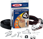 HARKEN Hoister - Overhead Garage Storage 2 Point Hoist System for Bikes, Kayaks, Surf & Paddle Boards (60lb Capacity, 16ft Ceiling) Safe Anti-Drop System, One-Person Operation - 7807.16