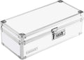 Vaultz Locking Medicine Storage Box with Combination Lock, 3.75" x 11.88" x 5.25", White (VZ00346)