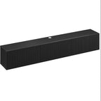 Floating TV Stand with 3 Doors, 55IN Wall Mounted TV Cabinet, Floating Media Console Entertainment Center with Storage, Under TV Shelf for Bedroom Living Room,Black