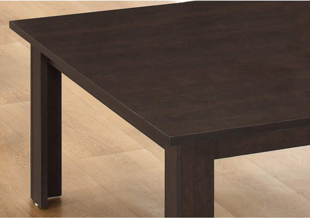 Monarch Specialties I 3 Piece Table Set, Dark Taupe