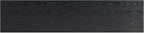 Henn&Hart Fluted TV Stand for TVs up to 75" with 2 Concealed Ribbed Storage Cabinets and Adjustable Shelves for Living Room, Family Room, or Office, Natural Black