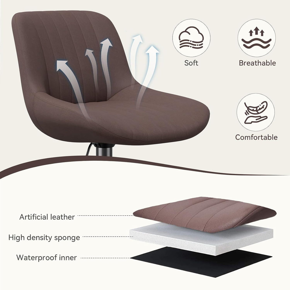 Nalupatio Bar Stools Set of 3, Adjustable Modern Swivel Bar Stools with Backs...