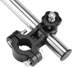 Adjustable Umbrella Stand 360 Rotatable Umbrella Holder for Wheelchair with Thickened Stainless Steel Pipe Up Down Telescopic Adjustment (Black)