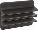 Pssopp Laptop Stand, Aluminum Alloy Vertical Holder with Silicone Protective Pad for Computers and Tablets, Ideal for Home Office and Students