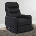 Parker Living Hercules - Black Manual Swivel Glider Recliner