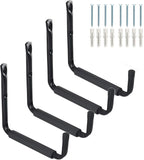 CROISSANT 4Pack Garage Storage Ladder Hook, Suitable for Kayak Hangers for Garage Wall, Heavy Duty Hooks for Hanging 50 lbs