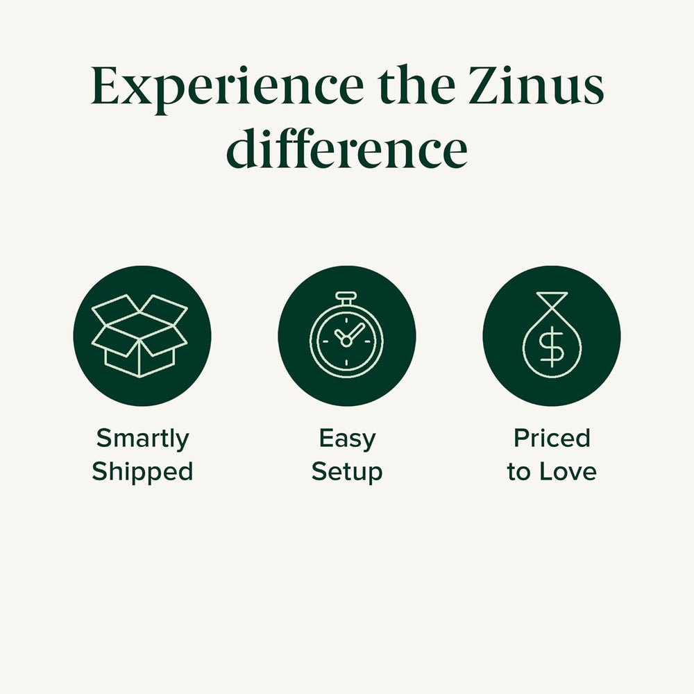 Zinus Kai Platform Bed Frame, Four Underbed Storage Drawers, King