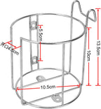 Bed Cup Holder(Diameter: 4.1IN) Drink Holder Water Bottle/Glass Organizer for Wood Dorm Room Bunk Bed Crib, Metal Toddle Bed,Loft Bedside, Headbed, Car,Office Desk Partition