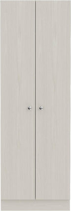Multistorage Pantry Cabinet, Five Shelves, Double Door, Beige