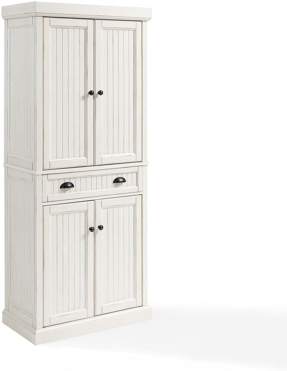 Maykoosh Kitchen Pantry Cabinet - Large Storage, Adjustable Shelves, Distress...