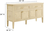 Modway Elysian Living Room Furniture, Bleached Burl