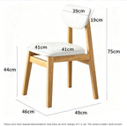 Dining Chairs, Comfortable Stool, Upholstered Dining Accent Side Chairs, Commercial Stool, Scratch Resistant, for Small Spaces Home Bedroom Study(Fruit Green)