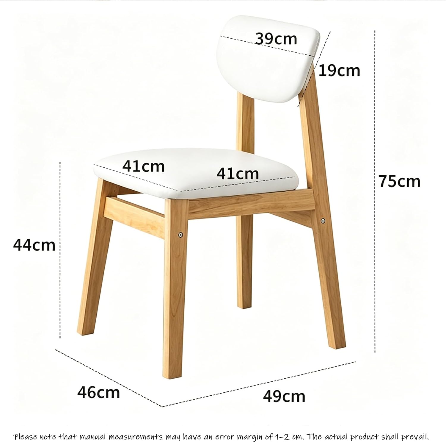 Dining Chairs, Comfortable Stool, Upholstered Dining Accent Side Chairs, Commercial Stool, Scratch Resistant, for Small Spaces Home Bedroom Study(Fruit Green)